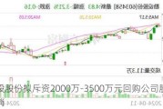 勘设股份拟斥资2000万-3500万元回购公司股份并注销