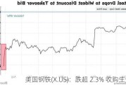 美国钢铁(X.US)：跌超 2.3% 收购生分歧