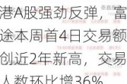 港A股强劲反弹，富途本周首4日交易额创近2年新高，交易人数环比增36%