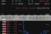 中国资产，大涨！A50直线拉升！