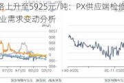 PTA价格上升至5925元/吨：PX供应端检修影响及聚酯企业需求变动分析