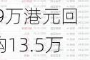 盛龙锦秀国际(08481.HK)5月17日耗资6.9万港元回购13.5万股