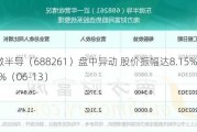 东微半导（688261）盘中异动 股价振幅达8.15%  上涨7.66%（06-13）