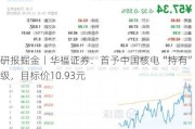 研报掘金丨华福证券：首予中国核电“持有”评级，目标价10.93元