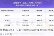 杭州柯林(688611.SH)：预计半年度净利润同比增长54.57%至73.89%