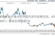 美联储降息50个基点打开国内货币政策空间，A50ETF（159601）触底反弹涨超1%