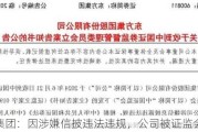 东方集团：因涉嫌信披违法违规，公司被证监会立案