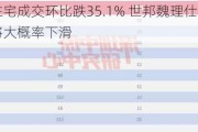 香港5月住宅成交环比跌35.1% 世邦魏理仕：预计6月成交将大概率下滑