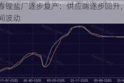 江西宜春锂盐厂逐步复产：供应端逐步回升，碳酸锂价格区间波动