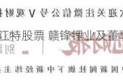 涉内幕交易*ST江特股票 赣锋锂业及董事长等被罚没超500万元