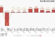 太龙药业：预计上半年实现净利2500万元―3000万元 同比扭亏