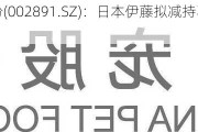 中宠股份(002891.SZ)：日本伊藤拟减持不超1.00%股份