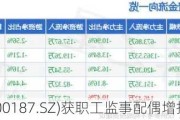 永清环保(300187.SZ)获职工监事配偶增持10.85万股