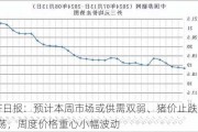 ETF日报：预计本周市场或供需双弱、猪价止跌维持震荡，周度价格重心小幅波动