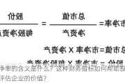 市净率的含义是什么？这种财务指标如何帮助投资者评估企业的价值？