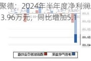 全聚德：2024年半年度净利润2933.96万元，同比增加5.1%