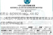 开拓药业-B(09939.HK)：KX-826酊1.0%治疗中国成年男性雄激素性脱发的临床试验获NMPA批准