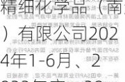 江天化学:三大雅精细化学品（南通）有限公司2024年1-6月、2023年度、2022年度审计报告