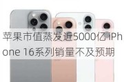 苹果市值蒸发近5000亿 iPhone 16系列销量不及预期