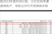 7月11日保险日报丨两上市险企本周实施2023年度利润分配，分红实现率遭遇滑铁卢，保险业对外开放蹄疾步稳