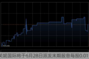 达芙妮国际将于6月28日派发末期股息每股0.01港元