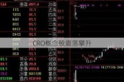 CRO概念股震荡攀升