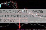 瑞丰光电（300241）：MACD指标DIF线上穿0轴-技术指标上后市看多（07-03）