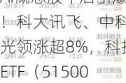 AI概念股午后引爆！科大讯飞、中科曙光领涨超8%，科技ETF（515000）拉升近3%！