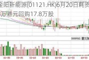 金阳新能源(01121.HK)6月20日耗资66.88万港元回购17.8万股