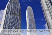 北森控股(09669.HK)6月26日耗资1061.5万港元回购207.62万股