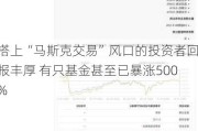 搭上“马斯克交易”风口的投资者回报丰厚 有只基金甚至已暴涨500%