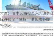 大摩：降中远海控及东方海外国际评级至“减持” 漫长寒冬即将到来