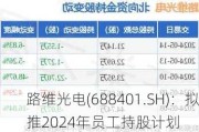 路维光电(688401.SH)：拟推2024年员工持股计划