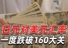 日元兑美元：一度升 1.2% 干预近 6 万亿