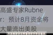 高盛专家Rubner：预计8月资金将大量流出美股