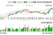 盐湖股份：上半年净利同比预降54.88%—66.65%