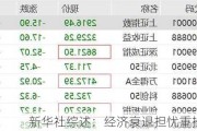 新华社综述：经济衰退担忧重挫美股