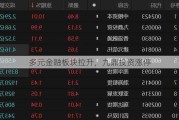 多元金融板块拉升，九鼎投资涨停