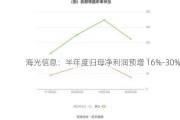 海光信息：半年度归母净利润预增 16%-30%