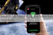 SpaceX完成首个直连手机卫星星座 Destiny Tech100涨近10%