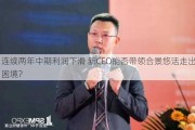 连续两年中期利润下滑 新CEO能否带领合景悠活走出困境？