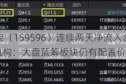 A50ETF华宝（159596）连续两天净流入合计4899万元，机构：大盘蓝筹板块仍有配置价值