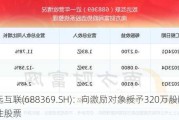 致远互联(688369.SH)：向激励对象授予320万股限制性股票