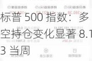 标普 500 指数：多空持仓变化显著 8.13 当周