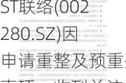 ST联络(002280.SZ)因申请重整及预重整事项，收到关注函