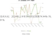 沧州大化：2024年上半年净利同比预降74.44%-76.91%