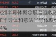 欧洲半导体概念股普遍收跌，BE半导体和意法半导体跌约14%