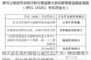 鹤庆渝农商村镇银行被罚30万元：贷后管理不到位，部分信贷资金被挪用