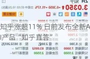 知乎涨超11% 日前发布全新AI产品“知乎直答”