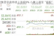 联想集团早盘持续上涨超9% 小摩上调至“超配”评级